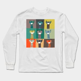 Cats Long Sleeve T-Shirt